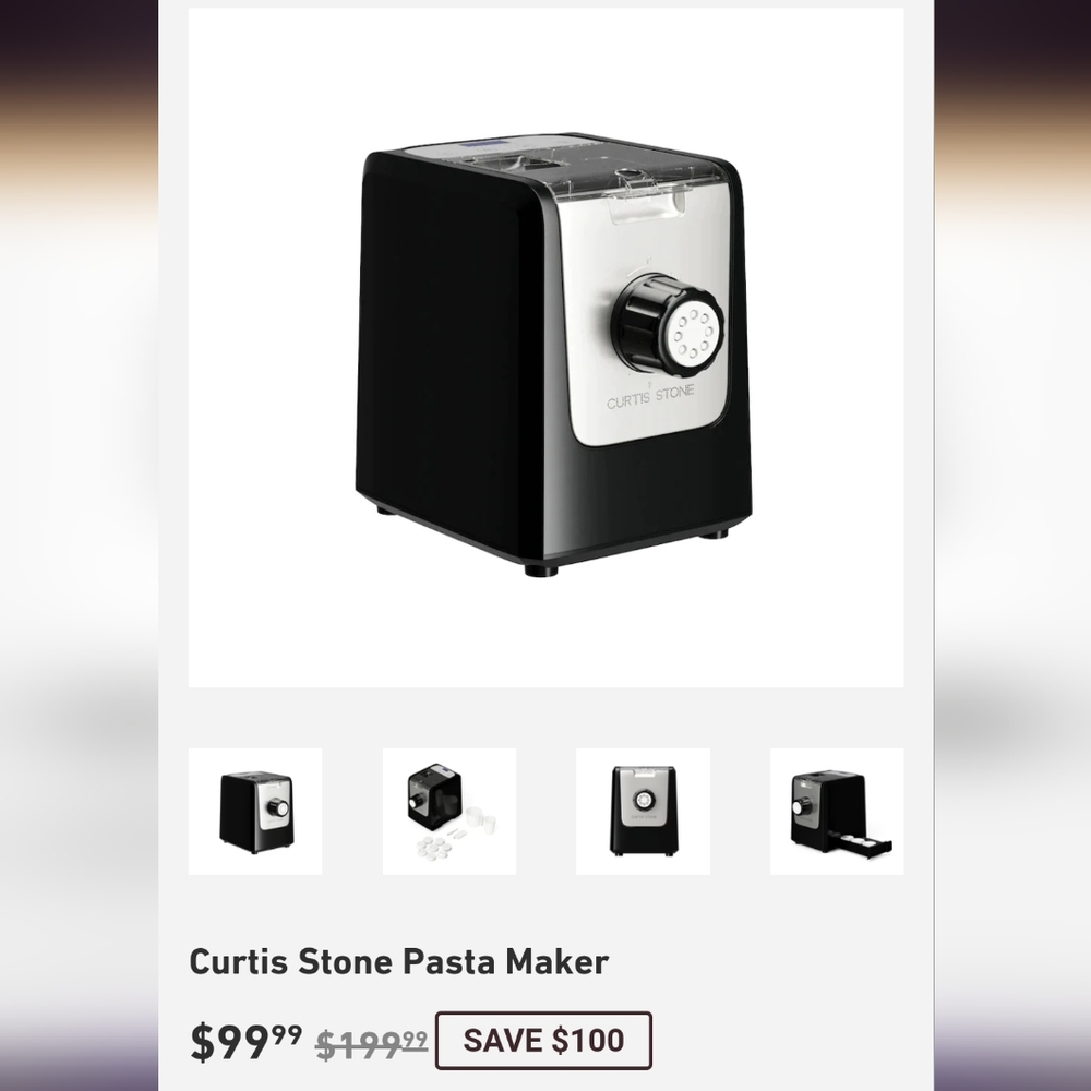 Curtis Stone Pasta Maker